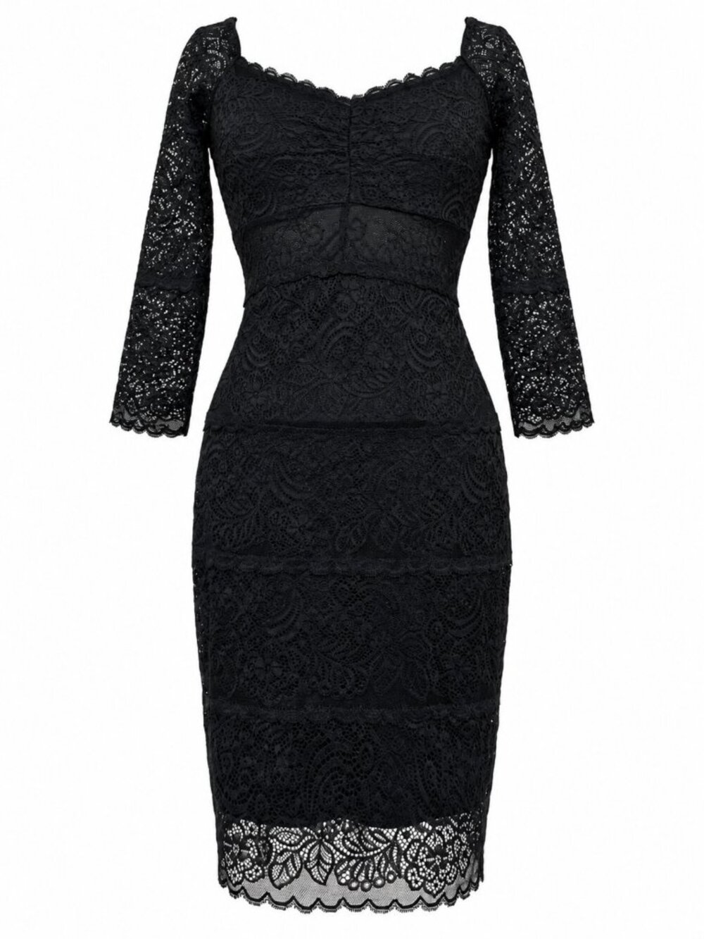 Guess Black Lace Dress - S